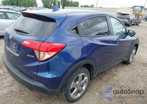 2017 Honda Hr-V Ex z USA, uszkodzony, nr VIN 3CZRU6H50HM707102